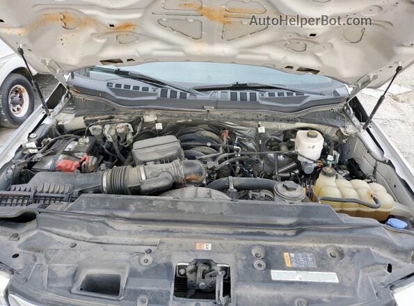1FT8W3DN4NEF23489 2022 FORD F350 Серебряный Вид задней части салона