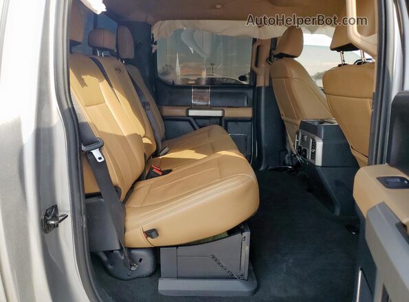 1FT8W3DN4NEF23489 2022 FORD F350 Серебряный Вид задних сидений