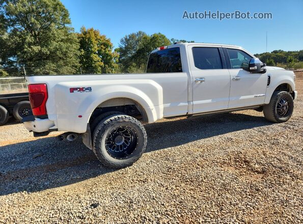 1FT8W3DT1LEC70580 2020 FORD F350 White უკანა მარჯვენა