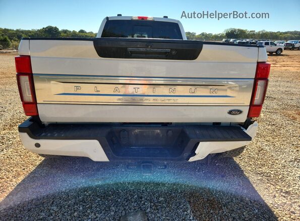 1FT8W3DT1LEC70580 2020 FORD F350 White უკანა ხედი