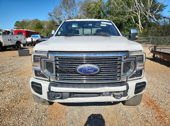 1FT8W3DT1LEC70580 2020 FORD F350 White წინა ხედი
