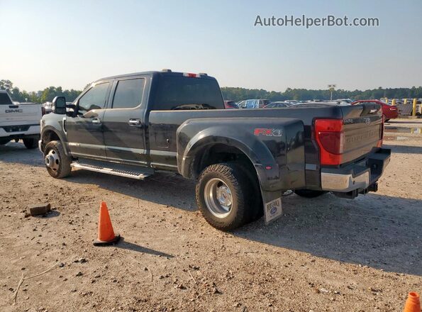 1FT8W3DT6LEC69456 2020 FORD F350 Black უკანა მარცხენა