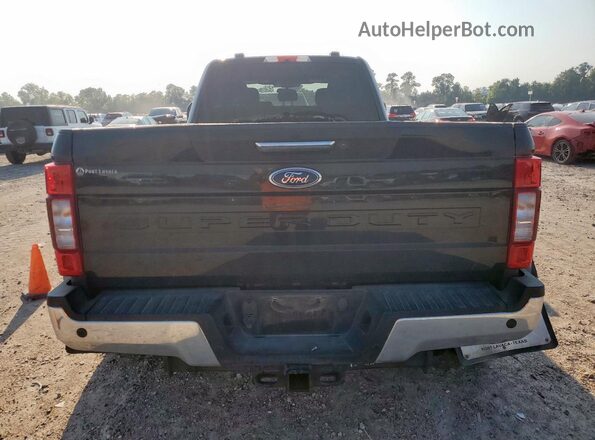 1FT8W3DT6LEC69456 2020 FORD F350 Black უკანა ხედი