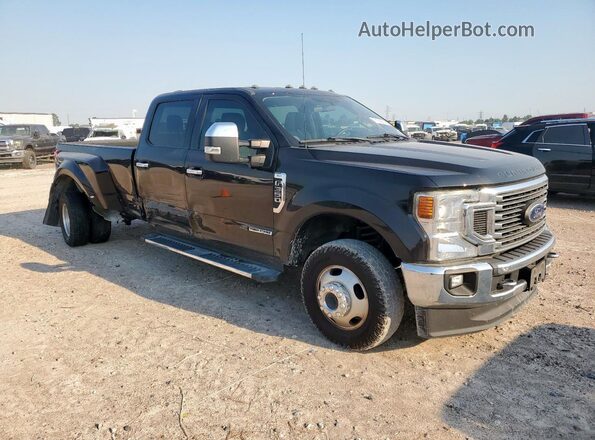 1FT8W3DT6LEC69456 2020 FORD F350 Black წინა მარჯვენა