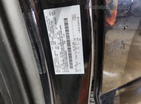 1FT8W3DT7SED24883 2025 FORD F350 Black Շարժիչի բաժամունքի տեսք