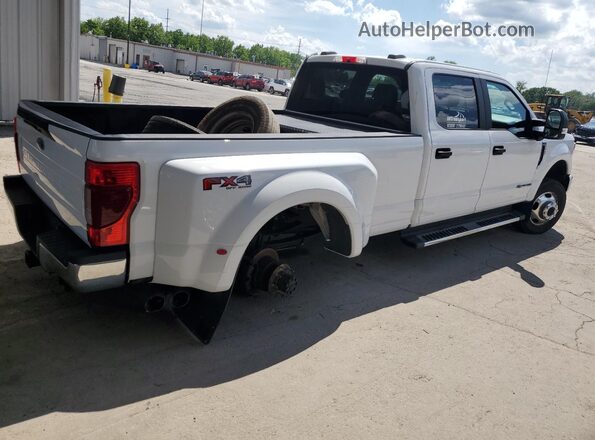 1FT8W3DT9LEC86820 2020 FORD F350 White Trasero derecho
