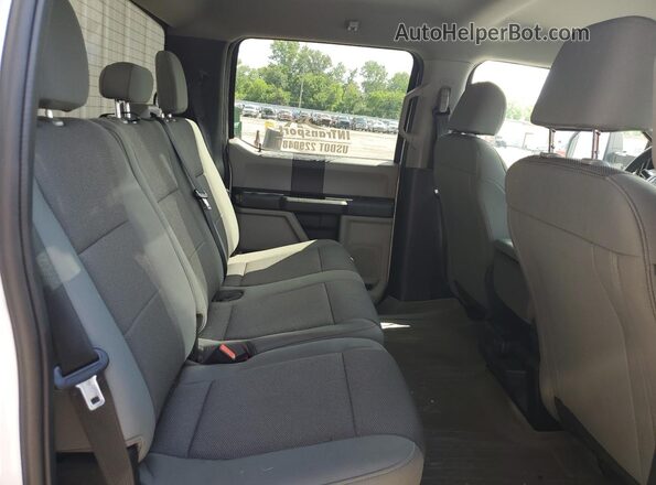 1FT8W3DT9LEC86820 2020 FORD F350 White Vista de los asientos traseros