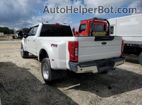 1FT8W4DT7MEC59218 2021 FORD F450 White Задня ліва чверть