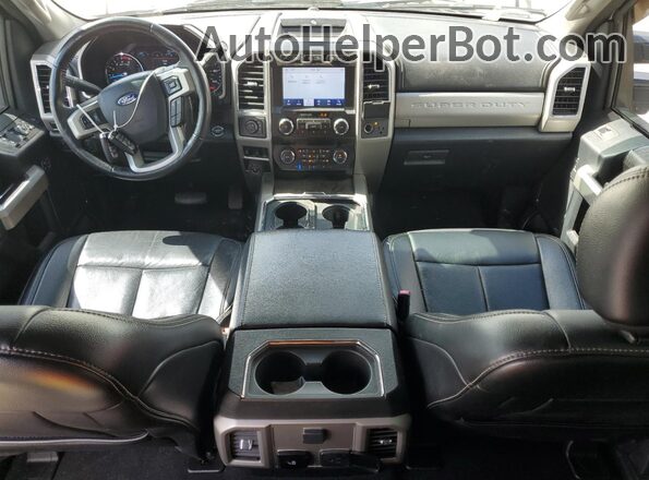 1FT8W4DT7MEC59218 2021 FORD F450 White Вид панелі приладів