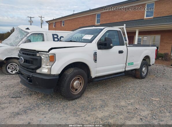 1FTBF2A6XLED07205 2020 FORD F-250 White Przód lewy