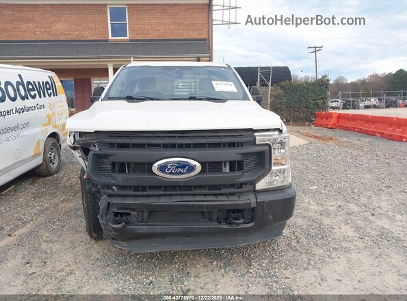 1FTBF2A6XLED07205 2020 FORD F-250 White Widok zestawu wskaźników