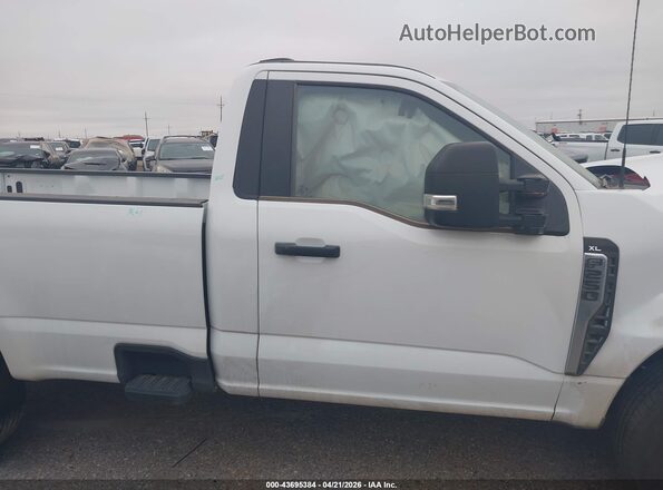 1FTBF2AA7SEC21997 2025 FORD F-250 White Widok zestawu wskaźników