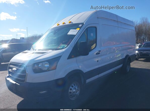 1FTBF4X87LKB65532 2020 FORD TRANSIT-350 White Przód lewy