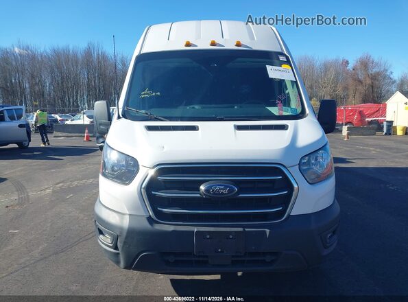 1FTBF4X87LKB65532 2020 FORD TRANSIT-350 White Widok zestawu wskaźników