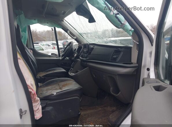 1FTBF8C85RKA54516 2024 FORD TRANSIT-350 White Widok wnętrza z przodu
