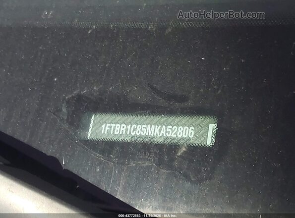 1FTBR1C85MKA52806 2021 FORD TRANSIT-250 Blue 
