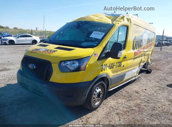 1FTBR2C80PKA91202 2023 FORD TRANSIT Yellow Передня ліва чверть
