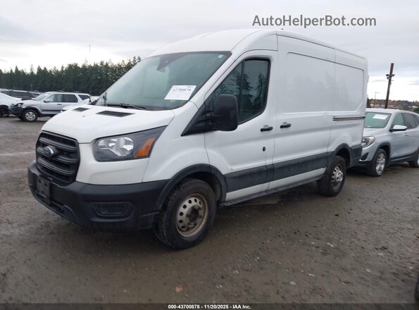 1FTBR2C82LKB13324 2020 FORD TRANSIT-250 White Vista tres cuartos delantera izquierda