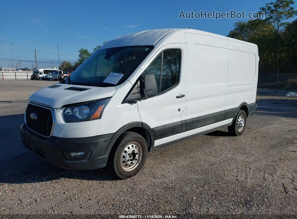 1FTBR2C85PKB28289 2023 FORD TRANSIT-250 White წინა მარცხენა ხედი სამი მეოთხედიდან