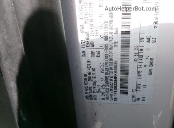 1FTBR2X84PKA29036 2023 FORD TRANSIT-250  