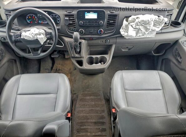 1FTBR3U8XNKA33843 2022 FORD TRANSIT White Առջևի վահանակի տեսք