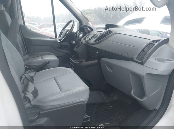 1FTBW2CG1GKB32582 2016 FORD TRANSIT-350 White Вид салону спереду