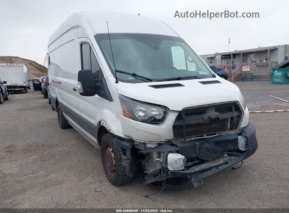 1FTBW3X84LKB52585 2020 FORD TRANSIT-350 White Դիմացի տեսք