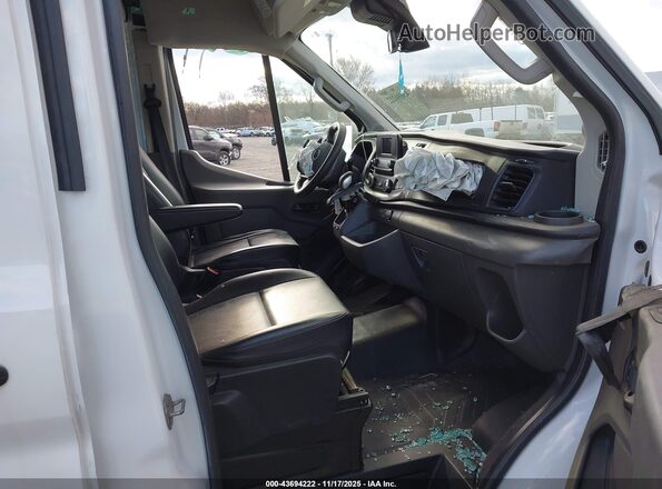 1FTBW3X87MKA60906 2021 FORD TRANSIT-350 White Vista interior delantera