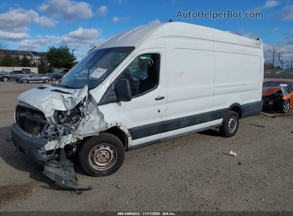 1FTBW3X87MKA60906 2021 FORD TRANSIT-350 White Vista tres cuartos delantera izquierda