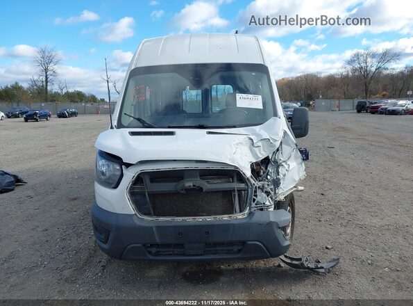 1FTBW3X87MKA60906 2021 FORD TRANSIT-350 White Vista del cuadro de instrumentos
