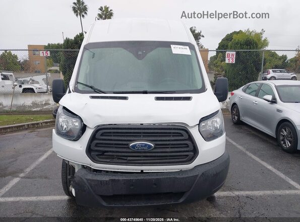 1FTBW3XG3HKA87226 2017 FORD TRANSIT-350 White Вид щитка приладів