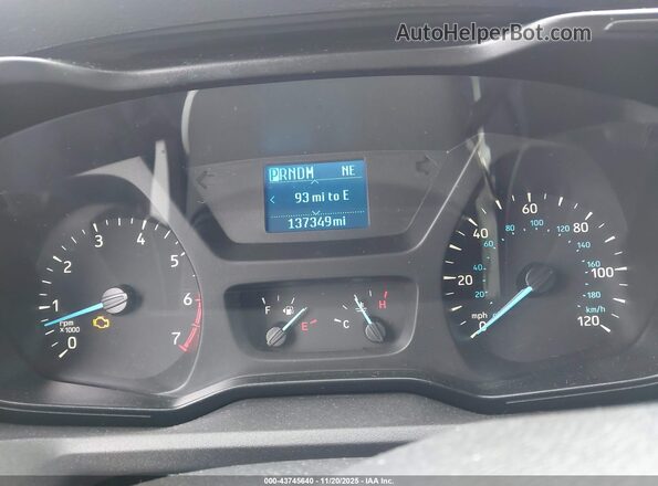 1FTBW3XG3HKA87226 2017 FORD TRANSIT-350 White Вид задніх сидінь