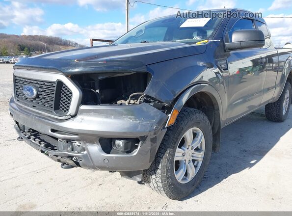 1FTER1FH5KLA00169 2019 FORD RANG Gray Вид спереду