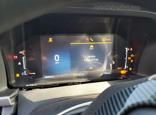 1FTER4BHXSLE02633 2025 FORD RANG Black Vista del cuadro de instrumentos