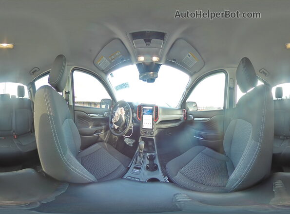 1FTER4BHXSLE02633 2025 FORD RANG Black Vista de la etiqueta del VIN