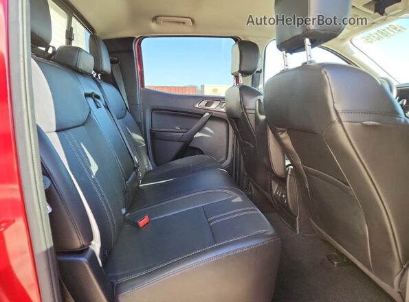 1FTER4FH1LLA57133 2020 FORD RANG Red Vista de los asientos traseros