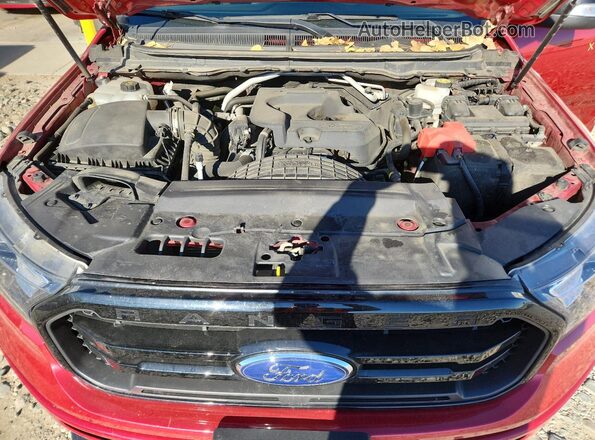 1FTER4FH1LLA57133 2020 FORD RANG Red Vista interior trasera