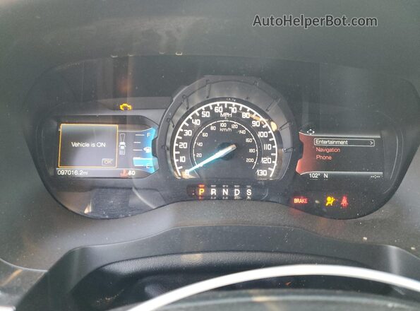 1FTER4FH6LLA09661 2020 FORD RANG Black ხელსაწყოთა პანელის ხედი