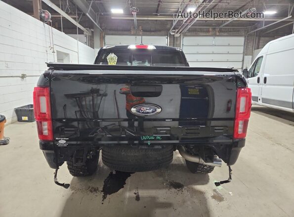 1FTER4FH7PLE04034 2023 FORD RANG Black Вид ззаду