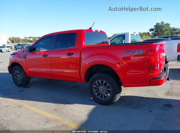 1FTER4FH9LLA02512 2020 FORD RANG Red 360 interior view