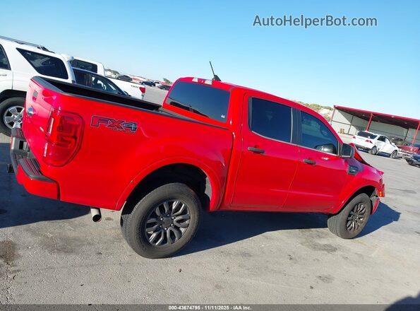 1FTER4FH9LLA02512 2020 FORD RANG Red Rear interior view