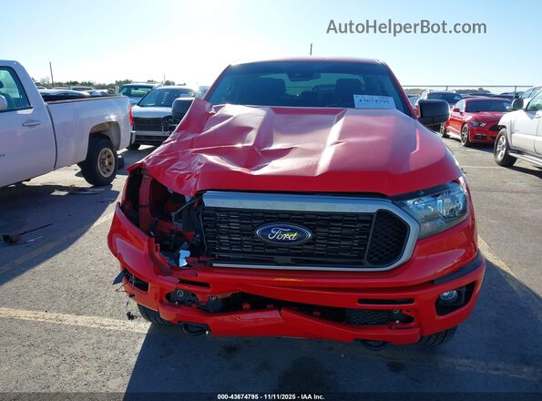 1FTER4FH9LLA02512 2020 FORD RANG Red Instrument cluster view
