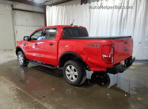 1FTER4FH9LLA97363 2020 FORD RANG Red Vista de la etiqueta del VIN
