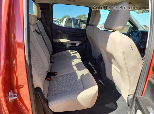 1FTER4GH8RLE40395 2024 FORD RANG Orange Rear seats view