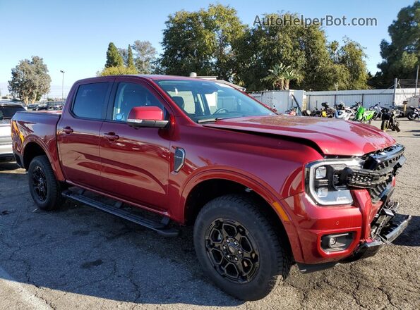1FTER4JH7SLE27135 2025 FORD RANG Красный Передняя правая четверть