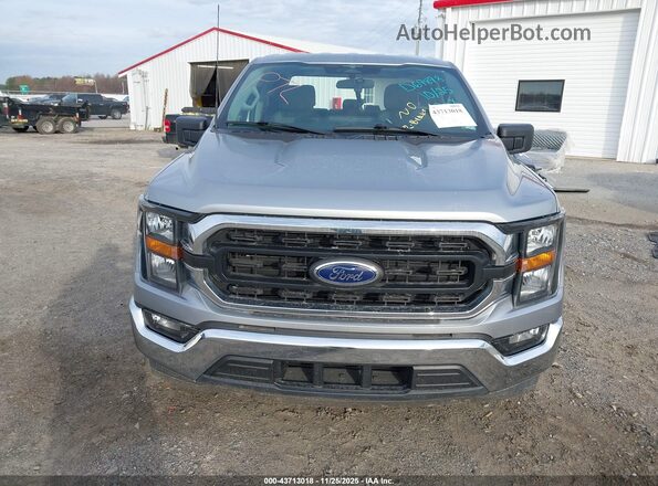 1FTEW1C87PKD69898 2023 FORD F150 Silver Սալոնի հետևի տեսք