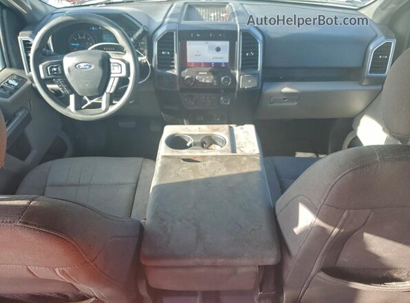 1FTEW1CP2LKD43288 2020 FORD F150 Blue Widok deski rozdzielczej