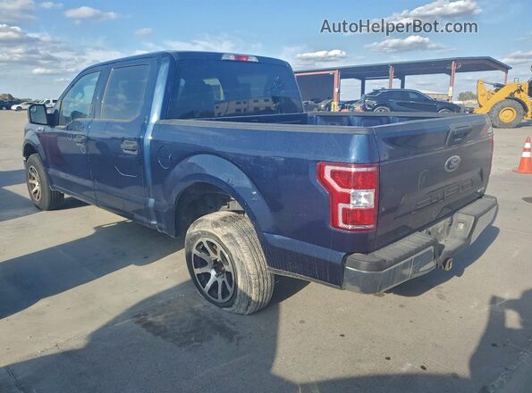 1FTEW1CP2LKD43288 2020 FORD F150 Blue Tył lewy