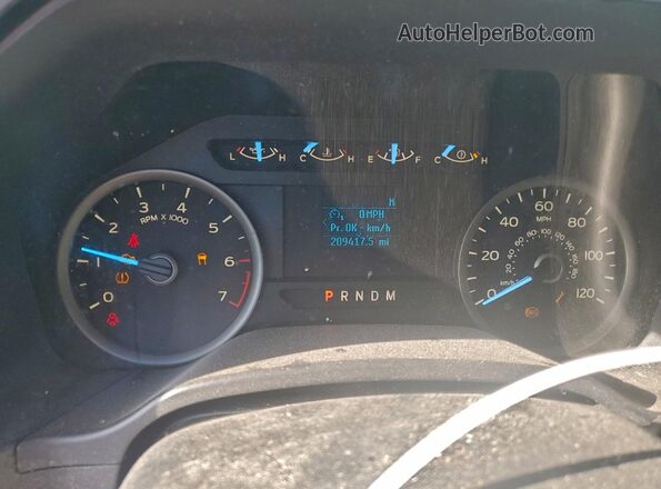 1FTEW1CP2LKD43288 2020 FORD F150 Blue Widok zestawu wskaźników