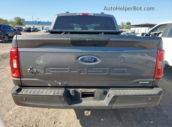 1FTEW1CP8NKD88481 2022 FORD F150 Gray Вид ззаду